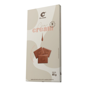 Barra de chocolate ao leite Cia Cream 85g