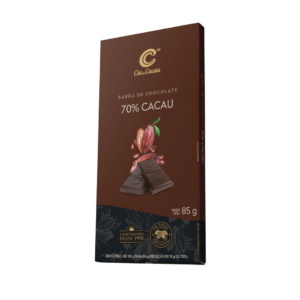 Barra de Chocolate 70% Cacau 85g