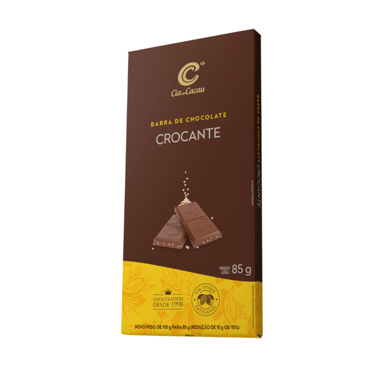 Barra de Chocolate Crocante 85g