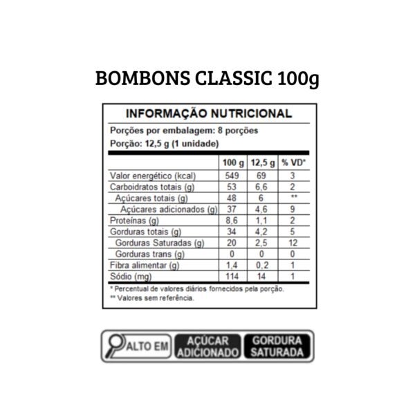 Bombons Classic 100g - Imagem 2