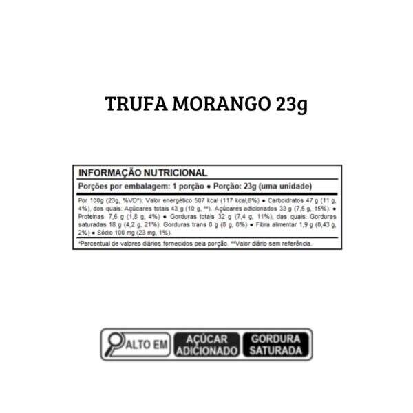 Trufa tradicional Morango 23g - Image 2