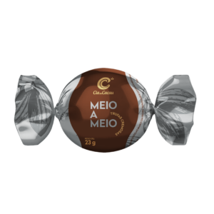 Trufa tradicional Meio a Meio 23g